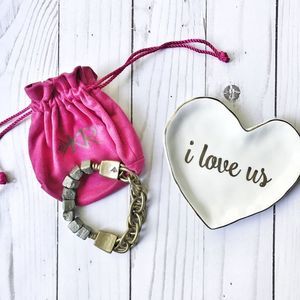 Silpada K&R Neutral Chain Brass Bracelet KRB0137